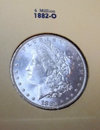 Gem Blazzer 1882 - O Morgan Silver Dollar Usa Stunner photo
