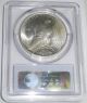 1927 D Peace Silver Dollar Pcgs Ms61 Pq +++luster Blast White Eye Appeal Dollars photo 2
