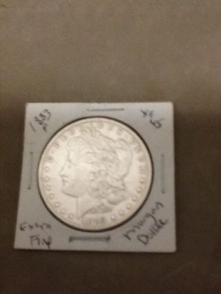 1883 $1 Morgan Silver Dollar photo