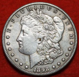 1898 - S Silver Morgan Dollar photo