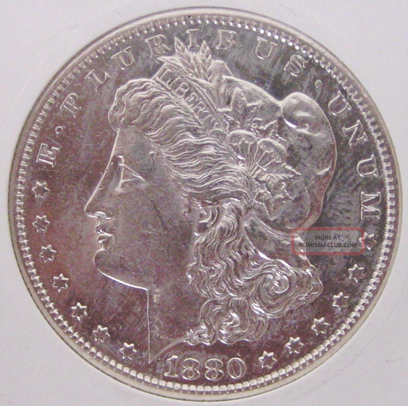 1880 - S Morgan Silver Dollar - Brilliant Uncirculated