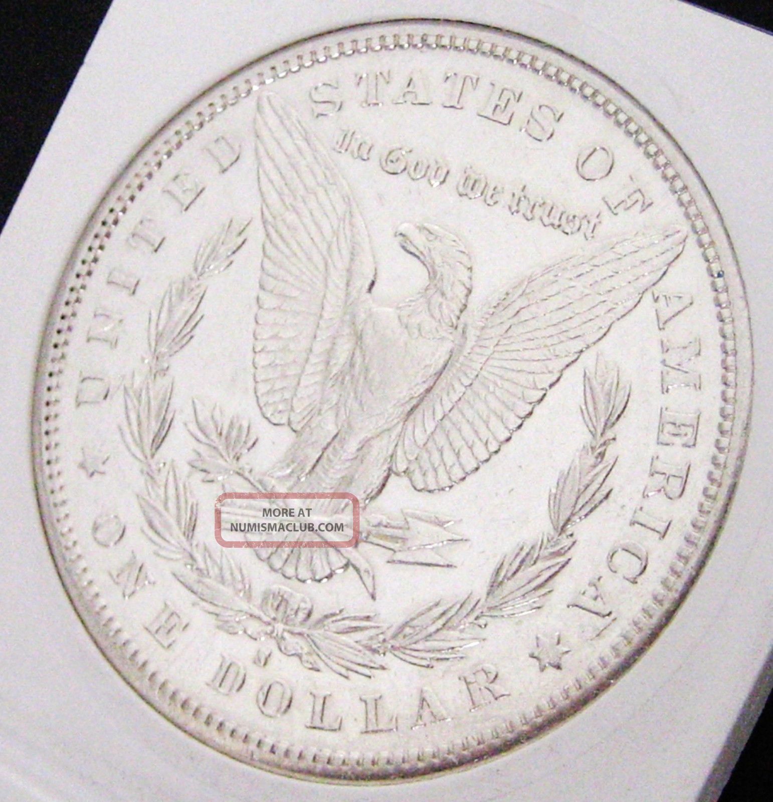 1880 - S Morgan Silver Dollar - Brilliant Uncirculated