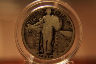 1928 Standing Liberty Quarter ☆90% Silver☆ Usmint - - - 25s71 photo
