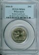 2004 - D Wisconsin Low Leaf Quarter Pcgs Ms66 2nd Finest Registry 13906716 Rare Quarters photo 1
