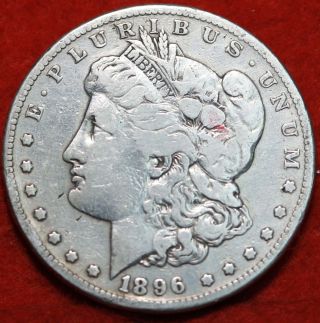 1896 - S Silver Morgan Dollar photo