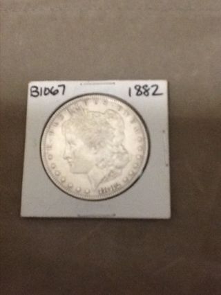 1882 $1 Morgan Silver Dollar photo