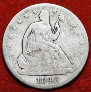 1849 - O Silver Seated Half Dollar photo