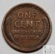 1909 (p) Vdb Very Good Vg Lincoln Wheat Cent Penny 1c Us Coin - 1 Small Cents photo 1
