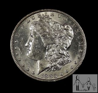 1883 O Choice Brilliant Uncirculated Bu Morgan Silver Dollar Unc Us Coin photo