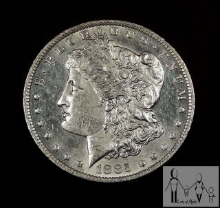 1885 O Gem Brilliant Uncirculated Bu Morgan Silver Dollar Unc Us Coin photo