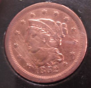 1852 Large Cent (0821) photo