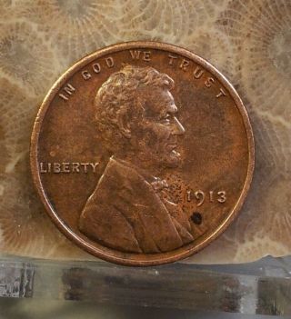 1913 1c Bn Lincoln Cent photo