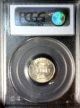 2001 Double Denom 11 Cent Pc Lincoln Cent Struck On Dime Planchet Pcgs 64 Error Coins: US photo 2