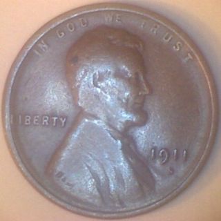 1911 - S (f) Lincoln Cent photo