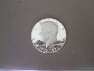 Bu 1976 - S Silver Proof Kennedy Half Dollar Cameo photo