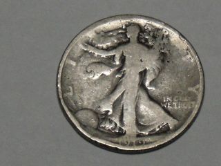 1919 Walking Liberty Silver Half Dollar 4344a photo
