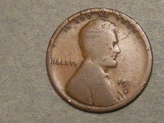 1912 - D Lincoln Wheat Cent 7173 photo