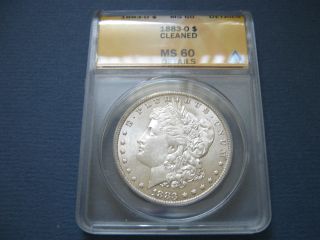 1883 - O Morgan Silver Dollar,  Anacs photo