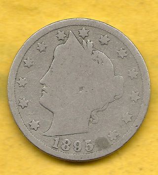 1895 V - Nickel,  $4.  00, ,  Hard To Find Date photo