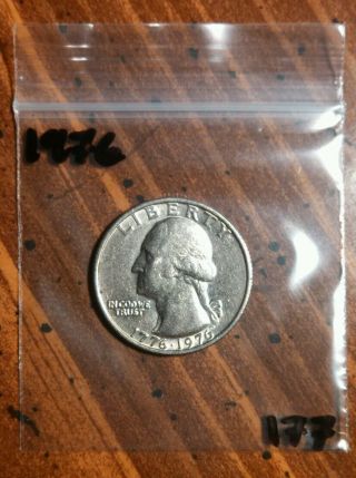 1976 25c Clad Washington Quarter photo