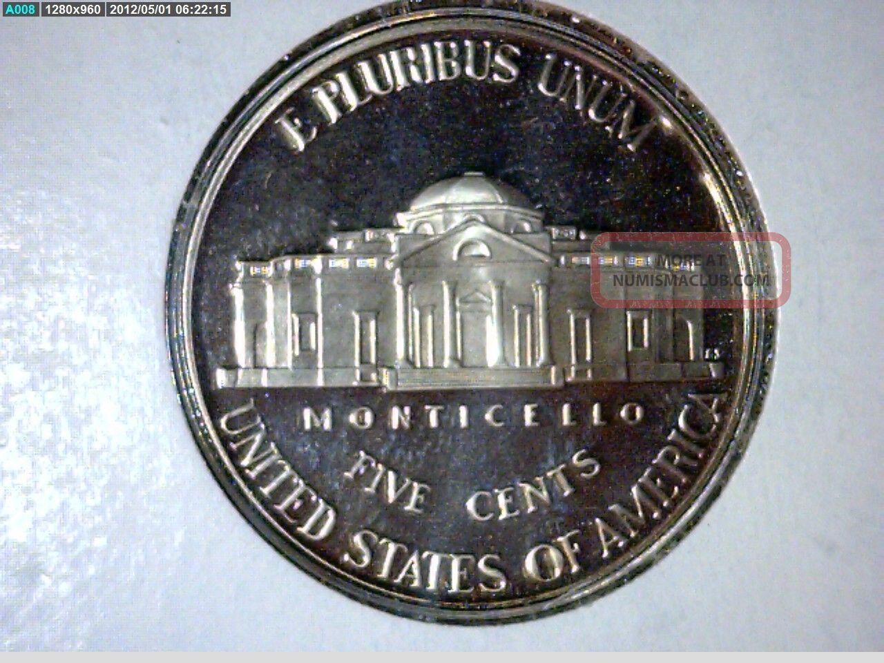 2004 S Proof Peace Jefferson Nickel