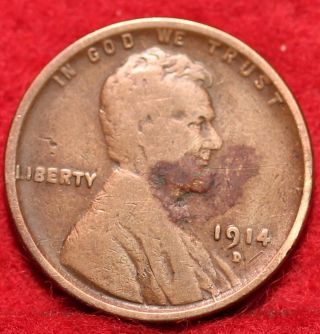 1914 - D Lincoln Wheat Cent photo