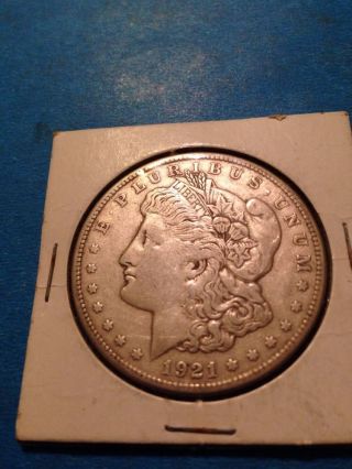 1921 S Morgan Silver Dollar.  90% Fine Silver photo