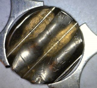2008d Waffled Jefferson Nickel Struck W/ Details Bu Waffle Us Error Coin 1 photo