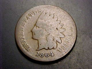 1864 L Indian Head Cent Penny Good Buy It Now Or Offer photo