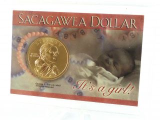2012 Native American Sacagawea Dollar & 