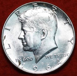 Uncirculated 1964 - D Kennedy Half Dollar S/h photo