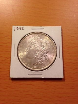 1886 Morgan Silver Dollar photo