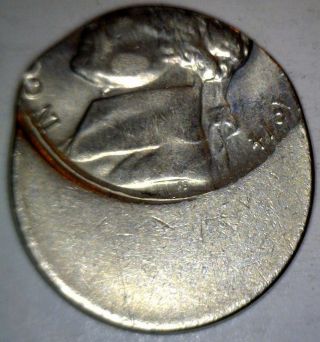 1974 Error 60% Off Center Jefferson Nickel Bu + Ch Bu Full Steps Fs O/c Coin 1 photo
