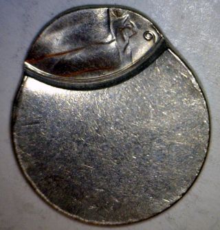 1976 Bicentennial Rare Date Error Bu + Off Center Jefferson Nickel O/c Coin 14 photo