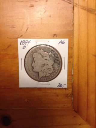 1894 - O Morgan Silver Dollar photo