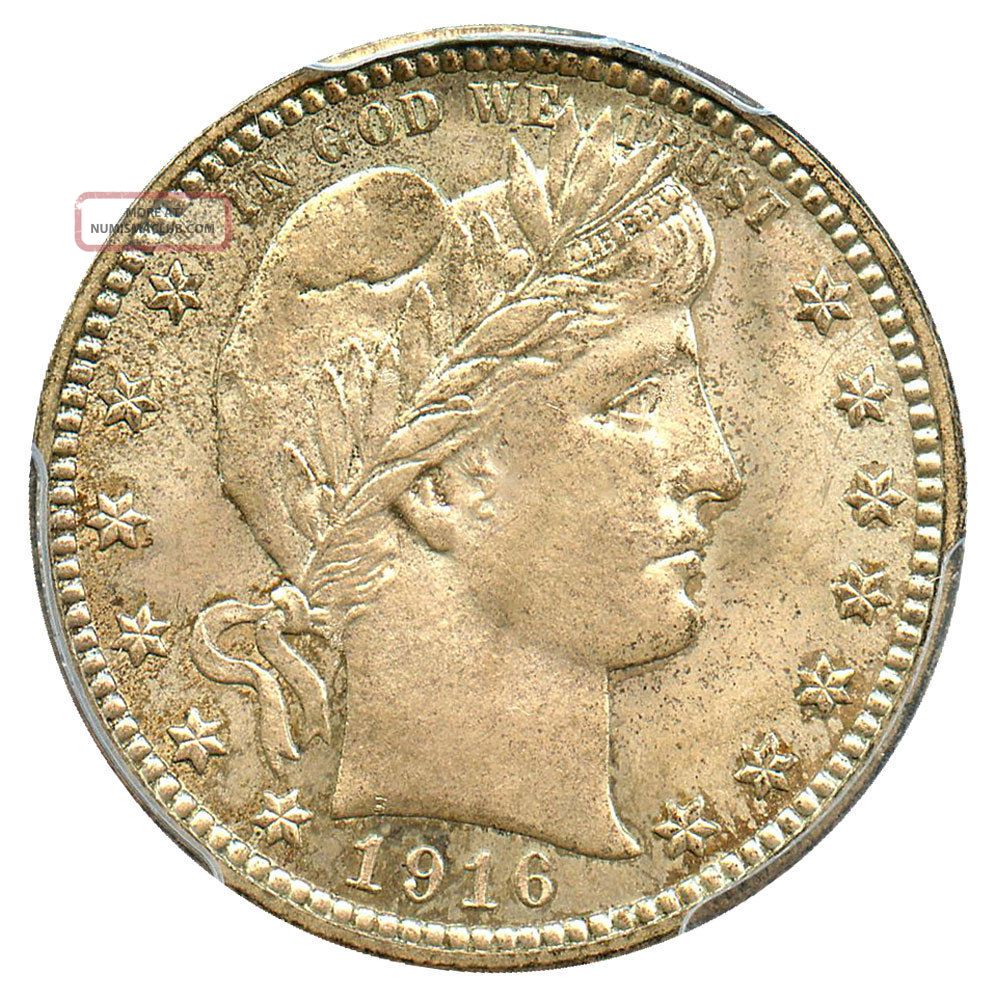 1916 D Barber 25c Pcgs/cac Ms65 Barber Quarter