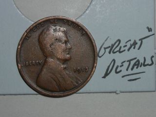 Wheat Penny 1913 Lincoln Cent 1913 - P Great Details photo