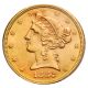 1882 - S $5 Pcgs Ms63 Gold Coin Liberty Half Eagle Gold photo 2