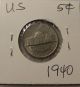 1940p Us Jefferson Nickel (3) - - Vg To Eg Nickels photo 1