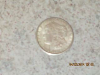 1921 - D $1 Morgan Silver Dollar - Grade: Approx.  - 50 - Wow - Look photo