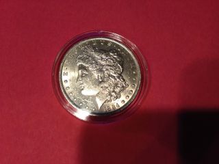 1884 O Morgan Silver Dollar Bu Coin photo