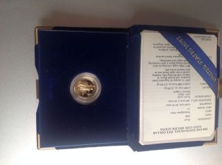 Gold Coin $5 Proof 1988 photo