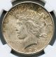 1923 S Peace Silver Dollar - - Ngc Ms 63 - - State In Usa Dollars photo 2