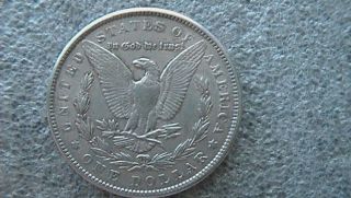 Morgan Silver Dollar 1889 - P 117 photo