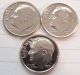 1991 P,  D&s Roosevelt Dimes.  Save,  By Buying The Three. . Dimes photo 1