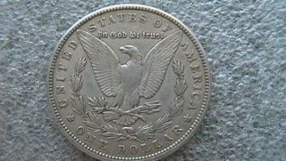 Morgan Silver Dollar 1890 - P 126 photo