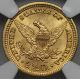 1904 Liberty Head Quarter Eagle Gold $2.  5 Ms 65 Ngc Cac Approved Gold photo 3