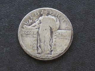 1926 - S Standing Liberty Silver Quarter U.  S.  Coin C2835 photo