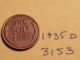1935 D Lincoln Cent Fine Detail Great Coin (3153) Wheat Back Penny Small Cents photo 1