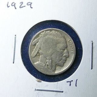 1929 Buffalo Nickel - Collectible photo